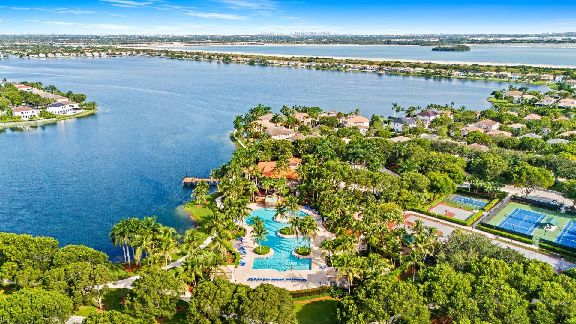 5019 SW 164th Avenue, Miramar, FL 33027 Aerial of the Clubhouse