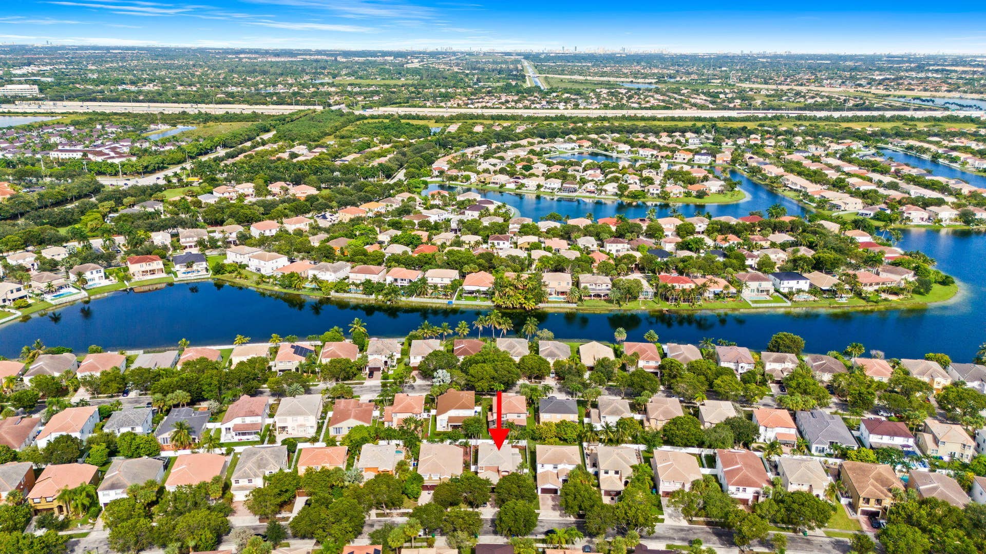 5019 SW 164th Avenue, Miramar, FL 33027 House Aerial