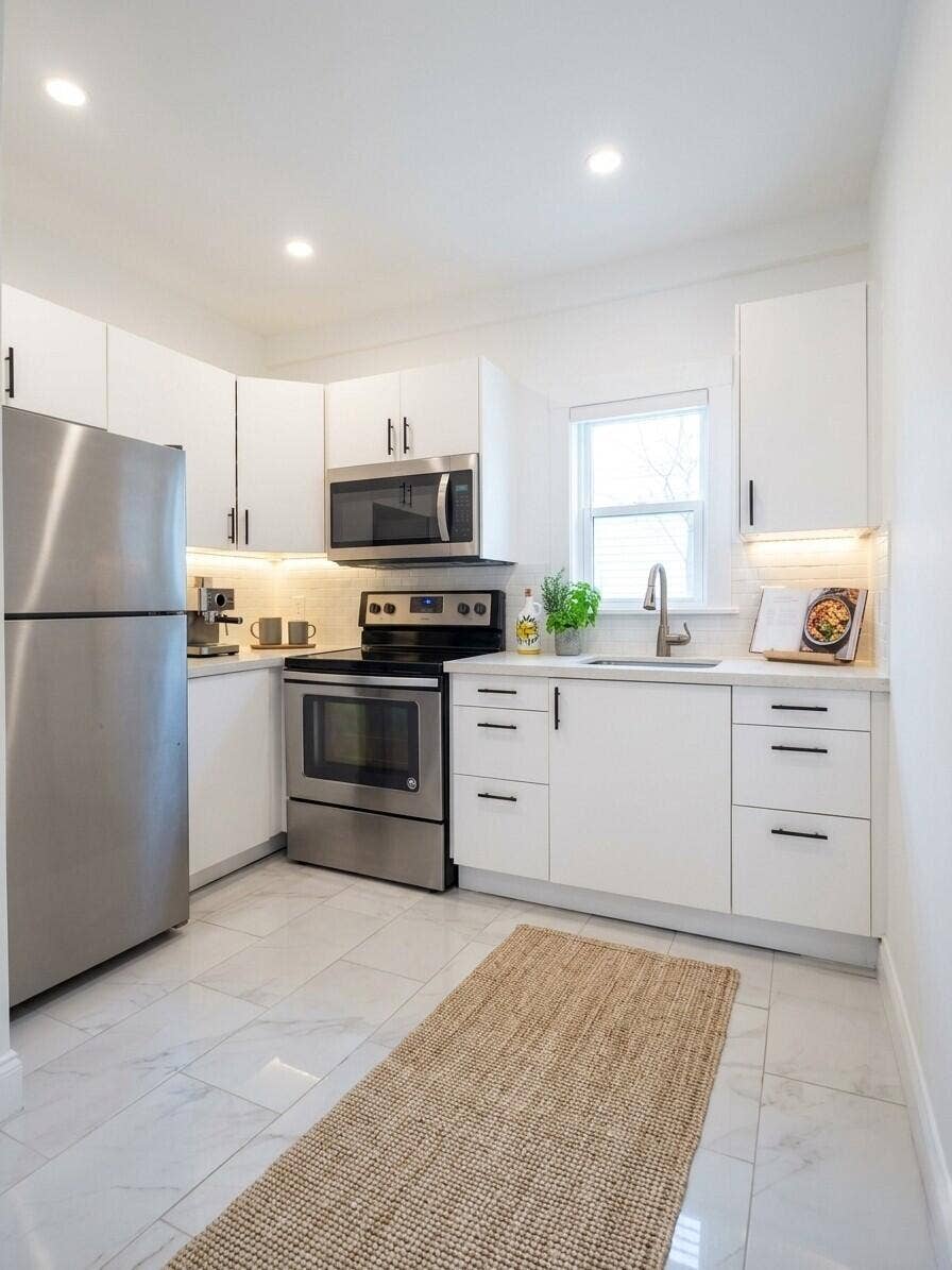 Virtually Staged Kitchen