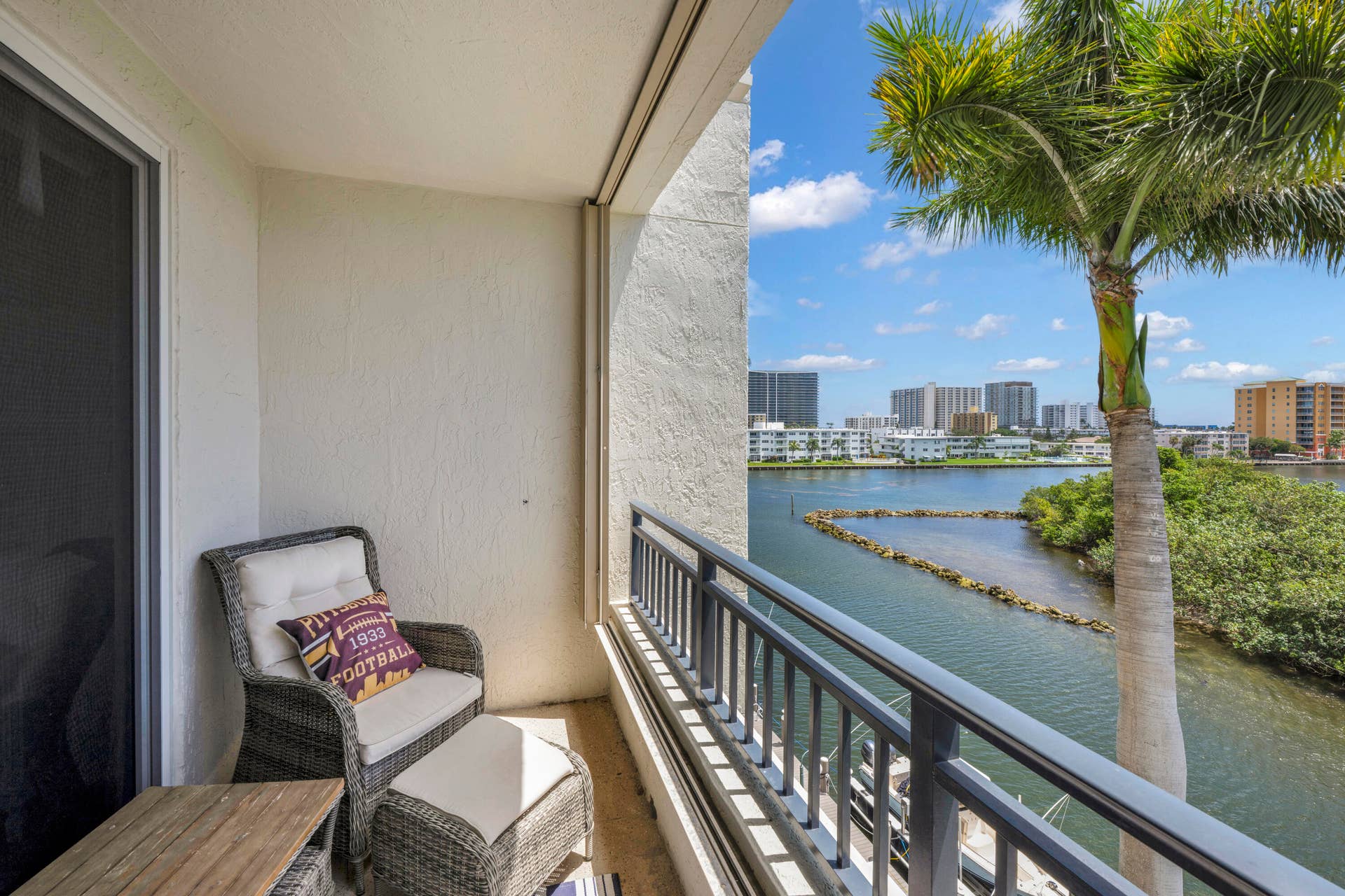 2880 NE 14th Street Causeway, #413, Pompano Beach, FL 33062 VIEW FROM TERRACE