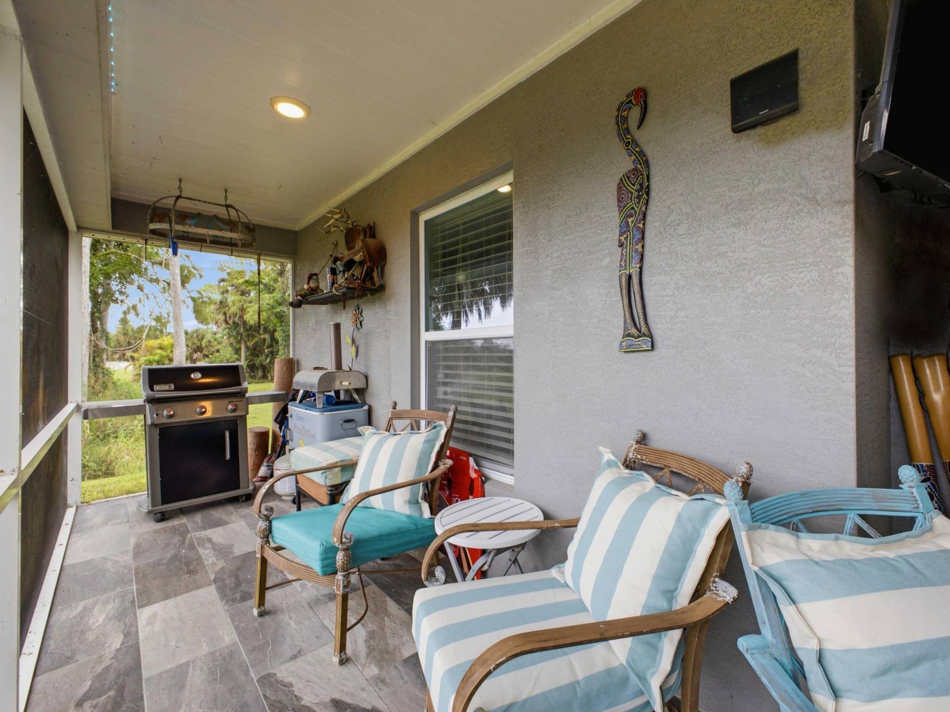 14171 BIDDEX Road, Loxahatchee Groves, FL 33470 Screened Porch