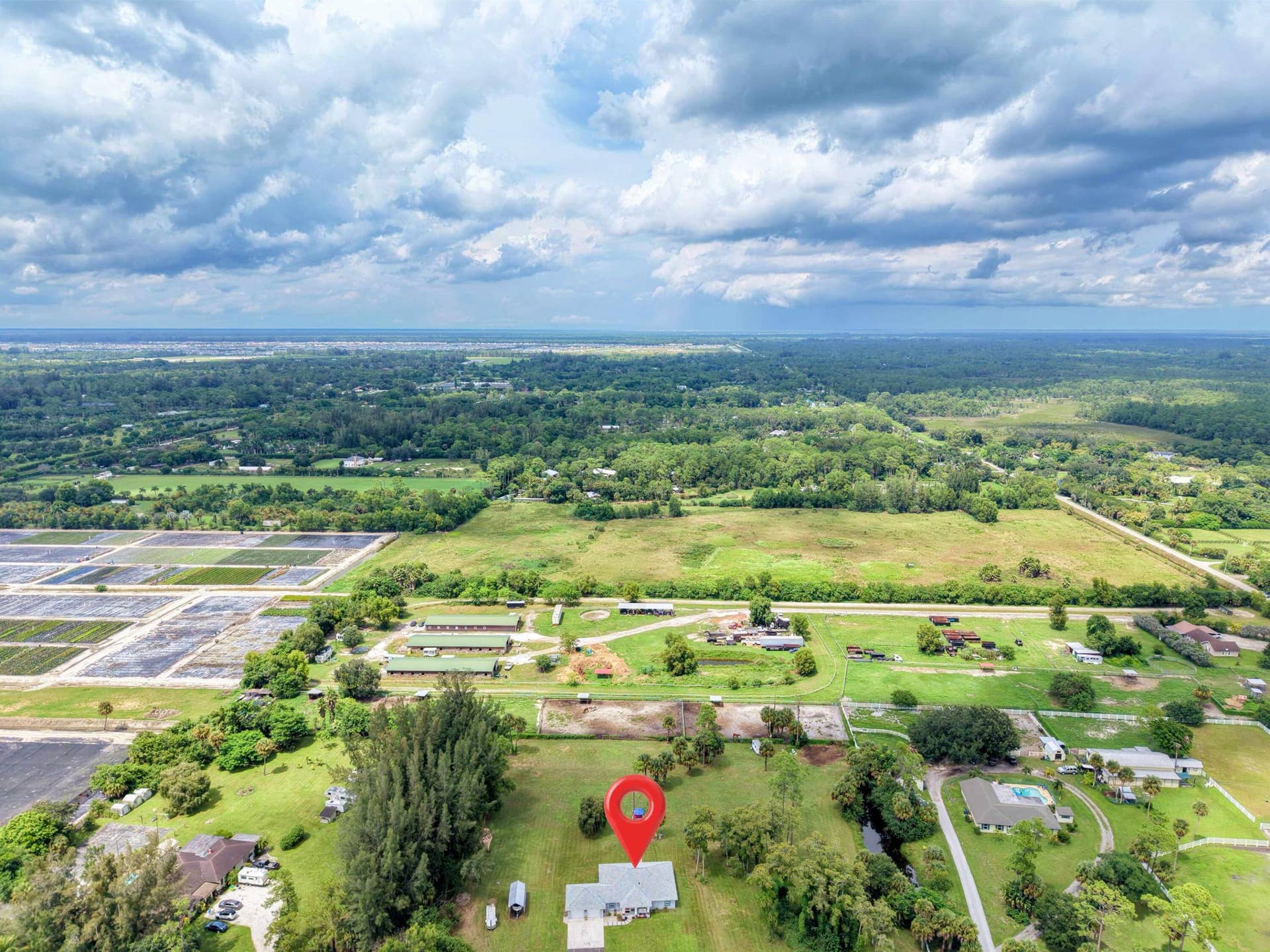 14171 BIDDEX Road, Loxahatchee Groves, FL 33470 Panoramic to North