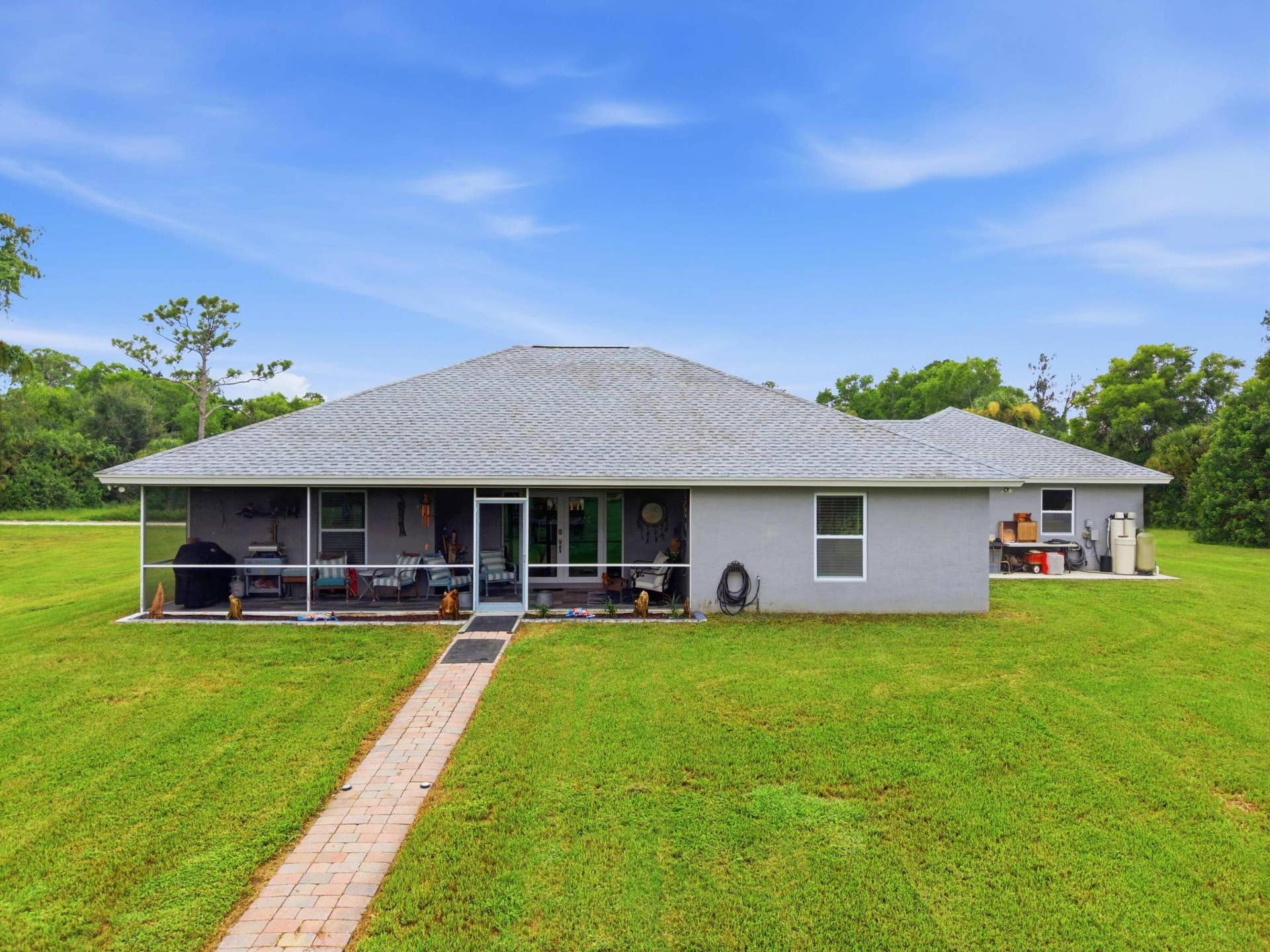14171 BIDDEX Road, Loxahatchee Groves, FL 33470 Rear