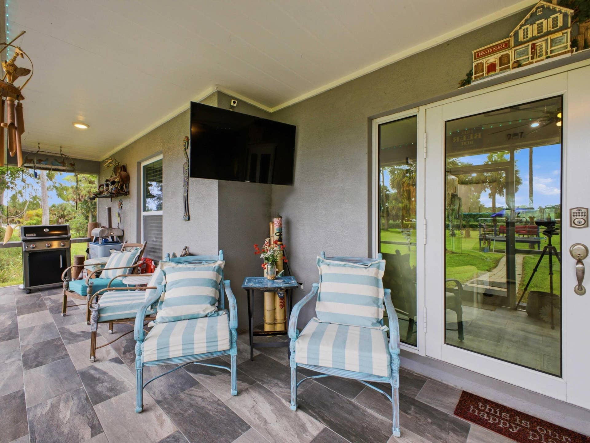 14171 BIDDEX Road, Loxahatchee Groves, FL 33470 Screened Porch
