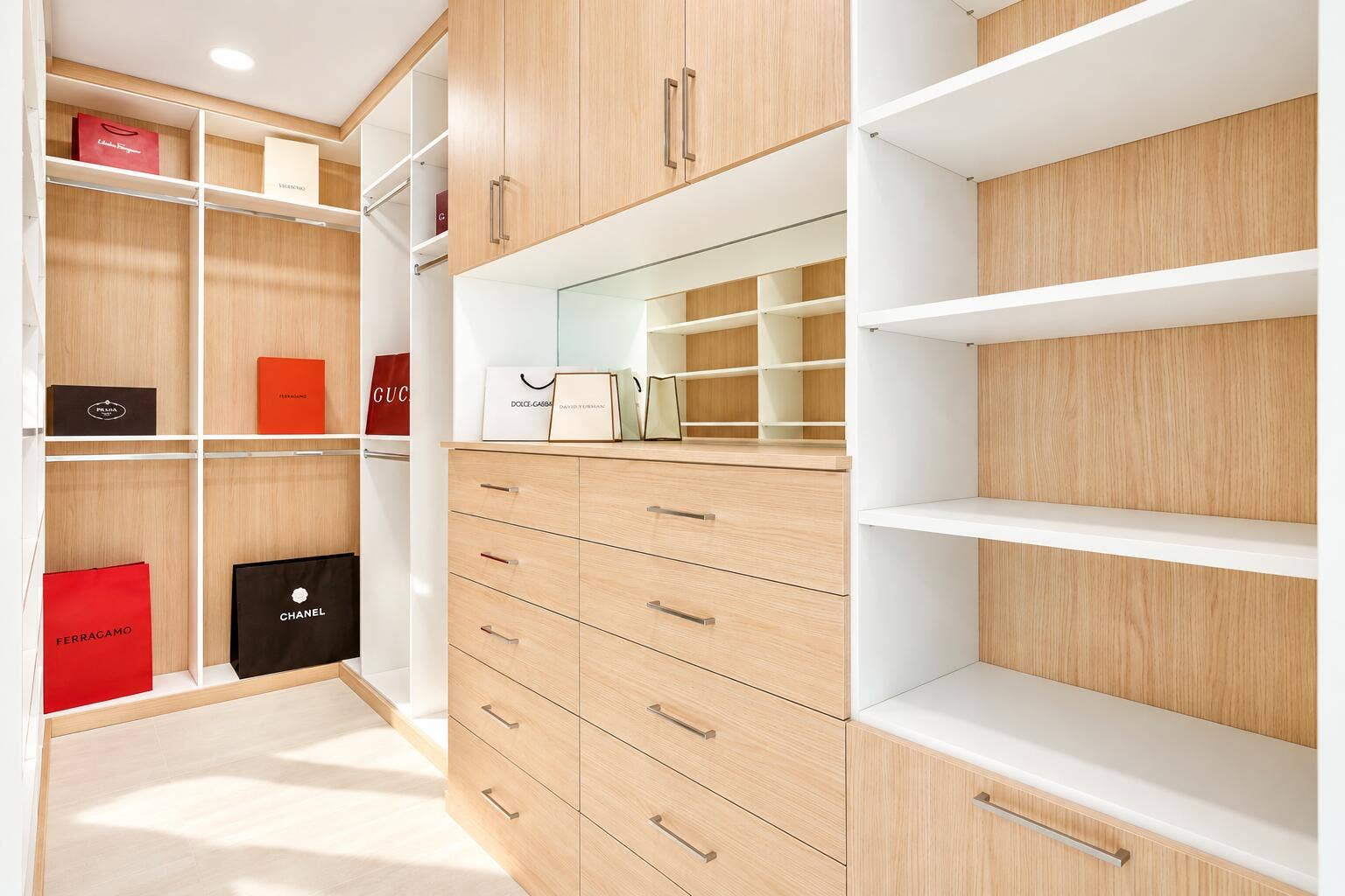 Luxury Boutique Walk-In Closet