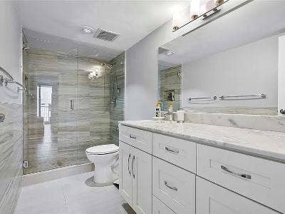 1160 N FEDERAL Highway, #1020, Fort Lauderdale, FL 33304 Remodeled Primary Bathroom