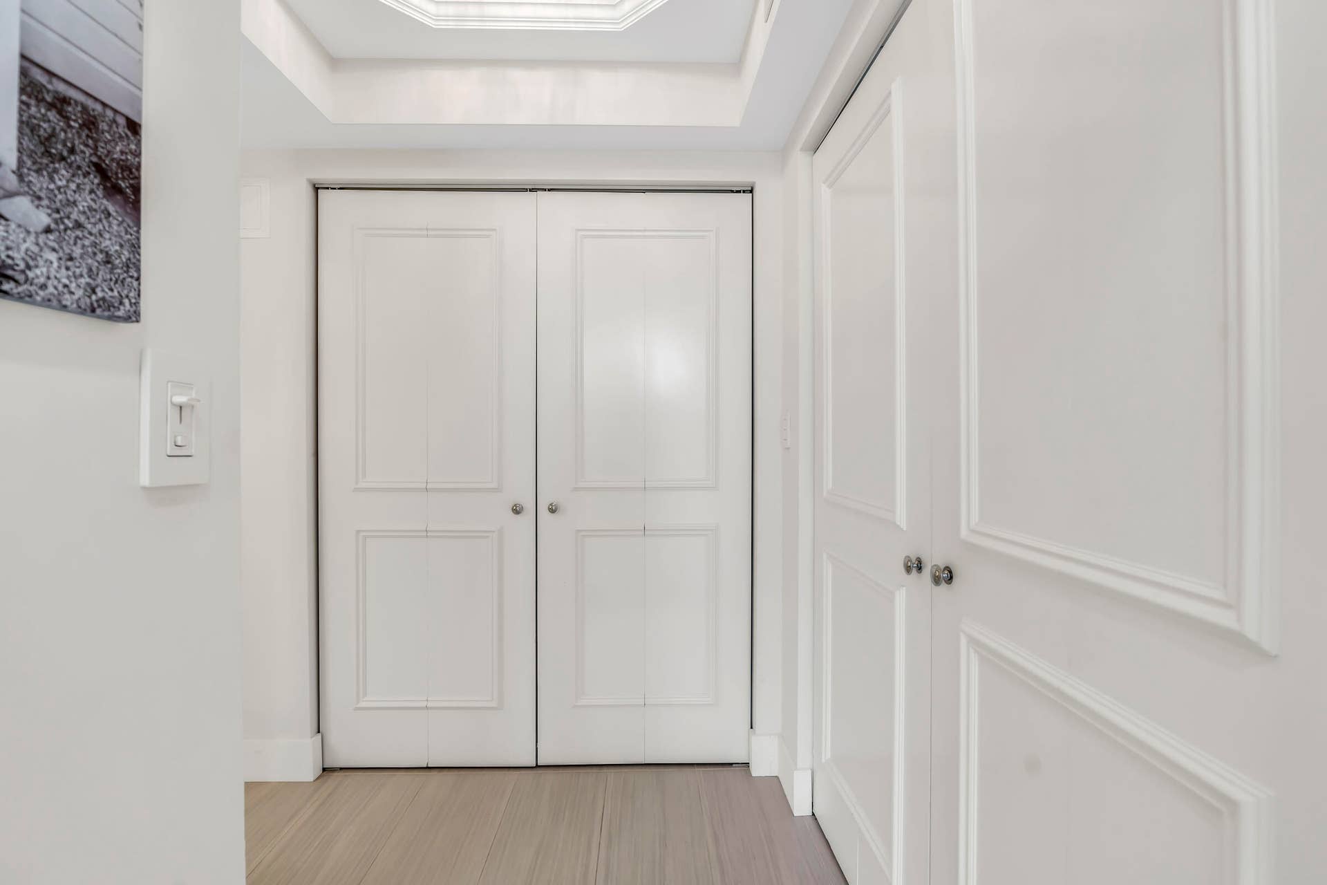 Closets offer abundant storage