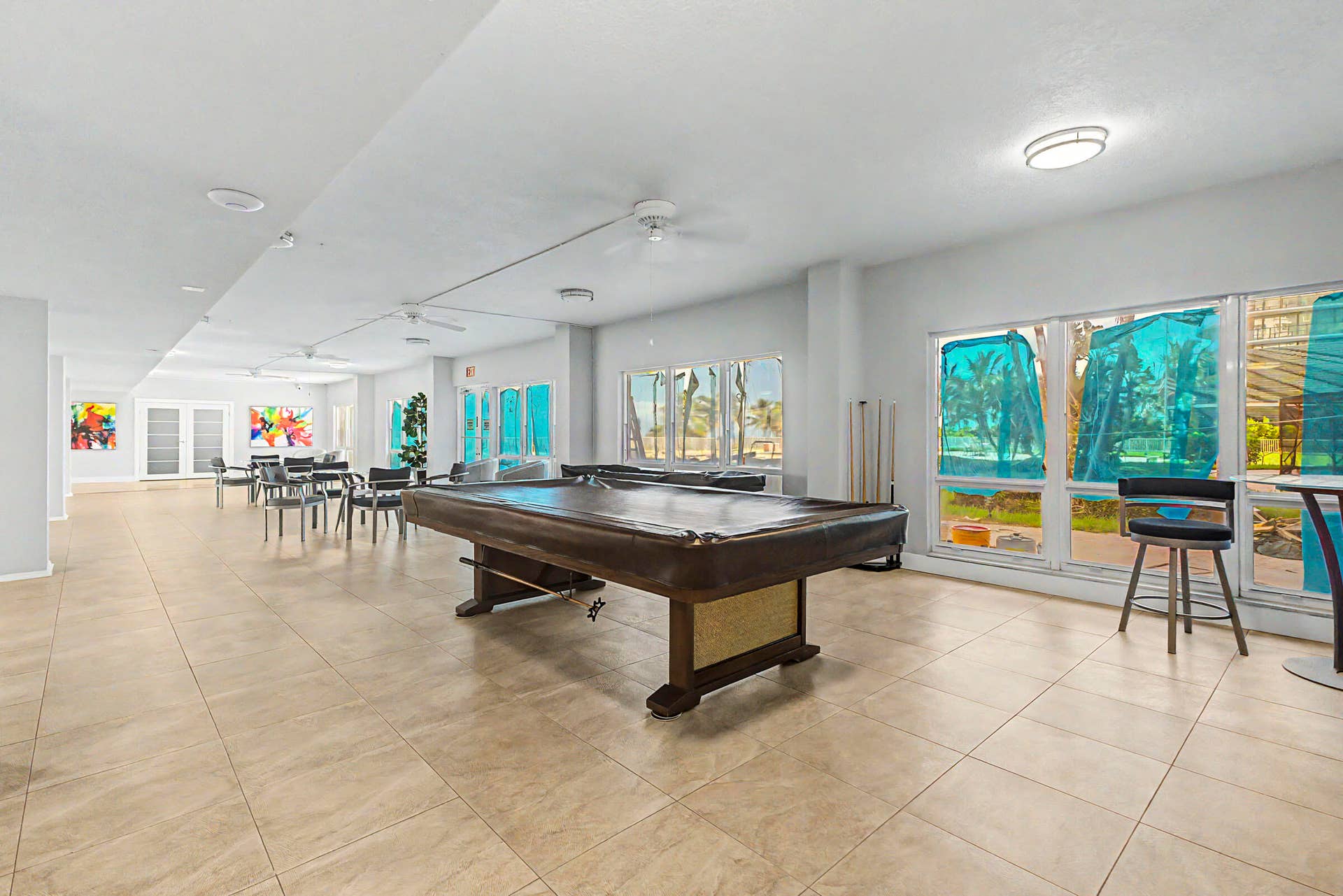 Pool tables and social areas to enjoy.
