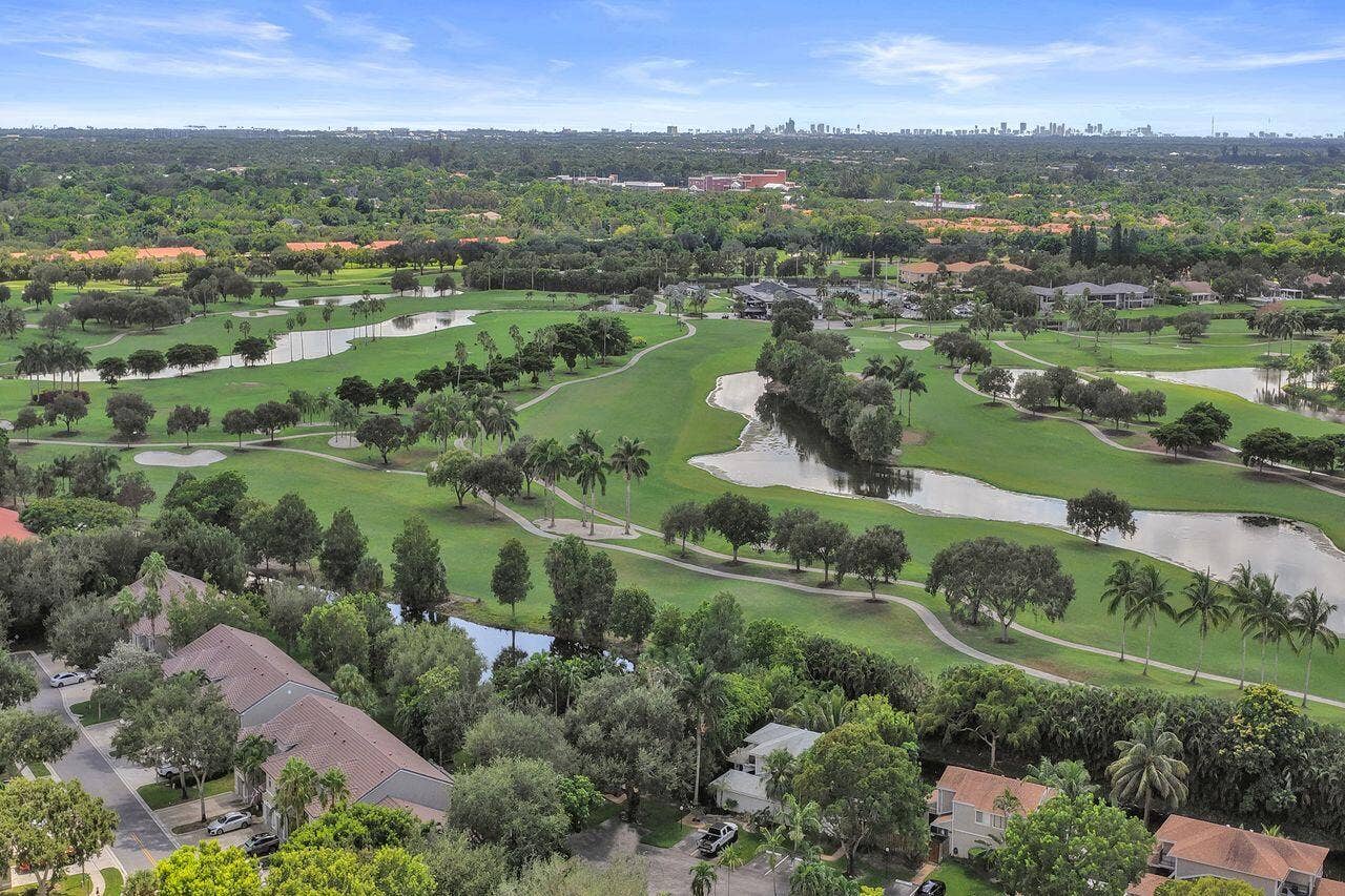 Neighboring gold course