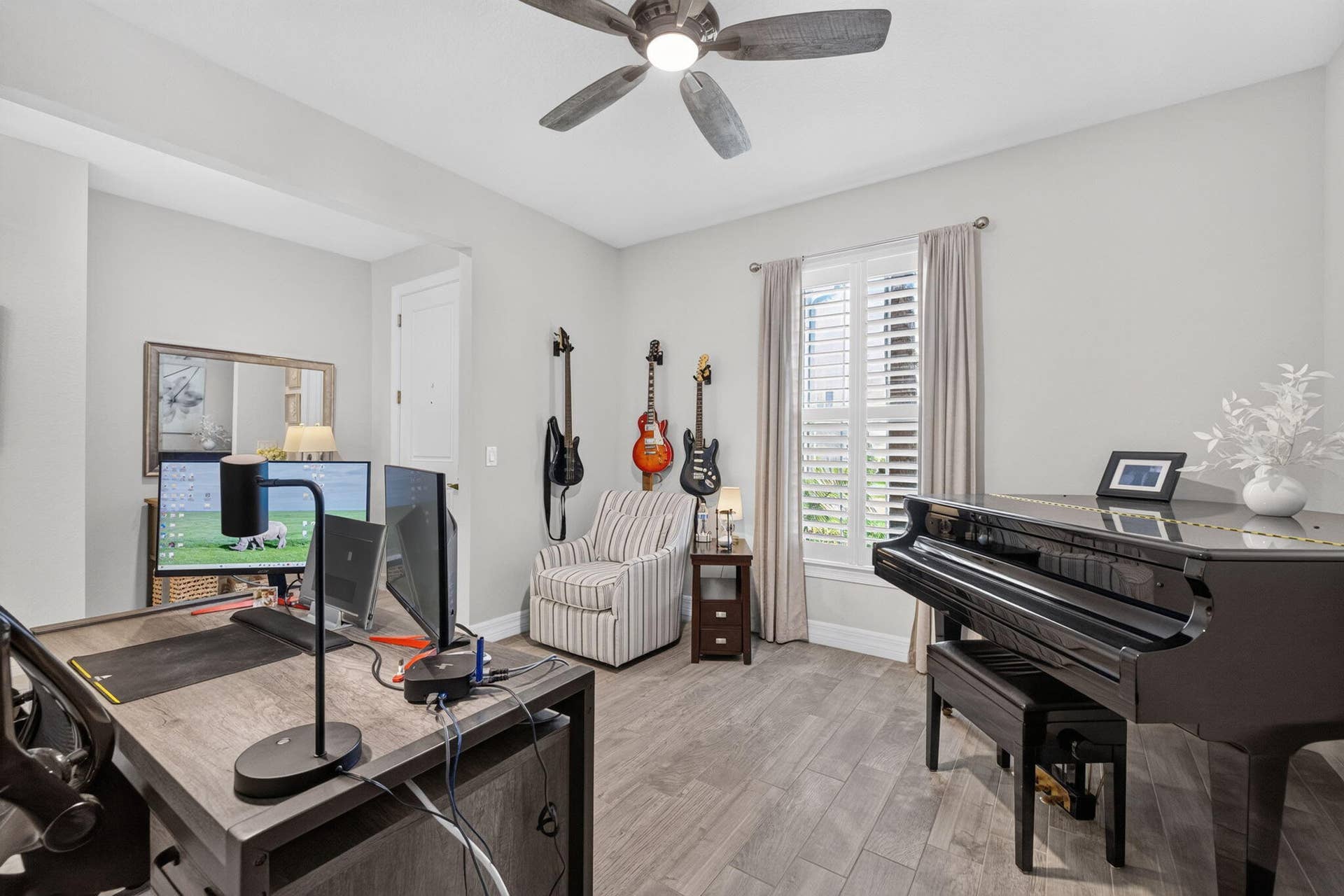10521 SW CAPTIVA Drive, Port St Lucie, FL 34987 FLEX ROOM Gives you options. add french doors add built ins gain 5th Bedrooms, leave office, Make Music