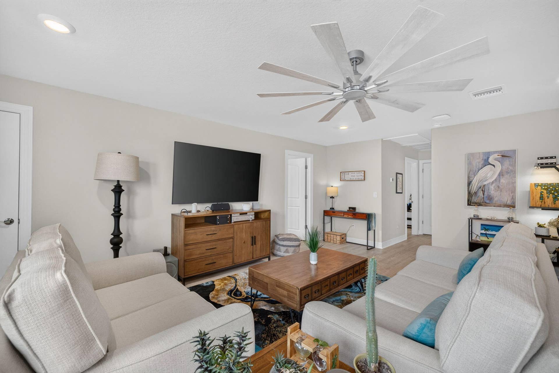 10521 SW CAPTIVA Drive, Port St Lucie, FL 34987 Upstairs Living Room BONUS ROOM