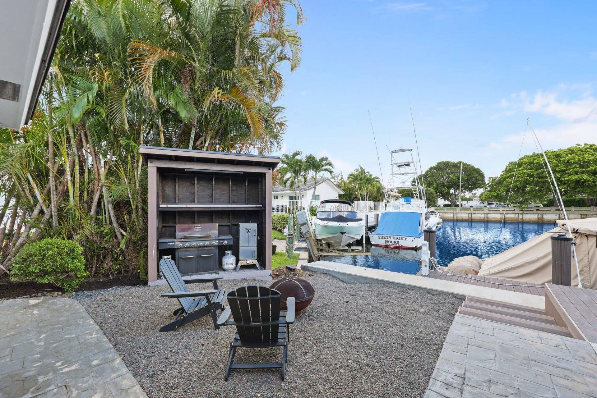 713 Forsyth Street, Boca Raton, FL 33487 Firepit/BBQ Area