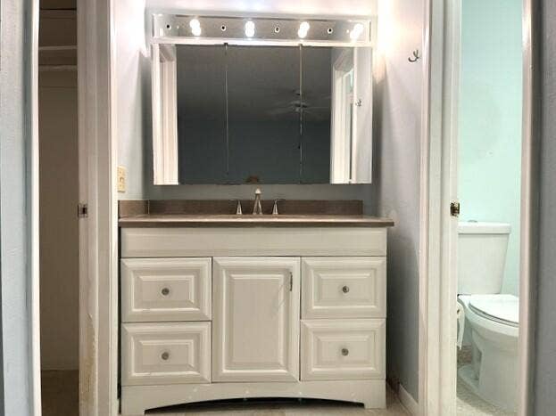 892 HIGH POINT Boulevard N, #B, Delray Beach, FL 33445 Updated master bathroom vanity 1