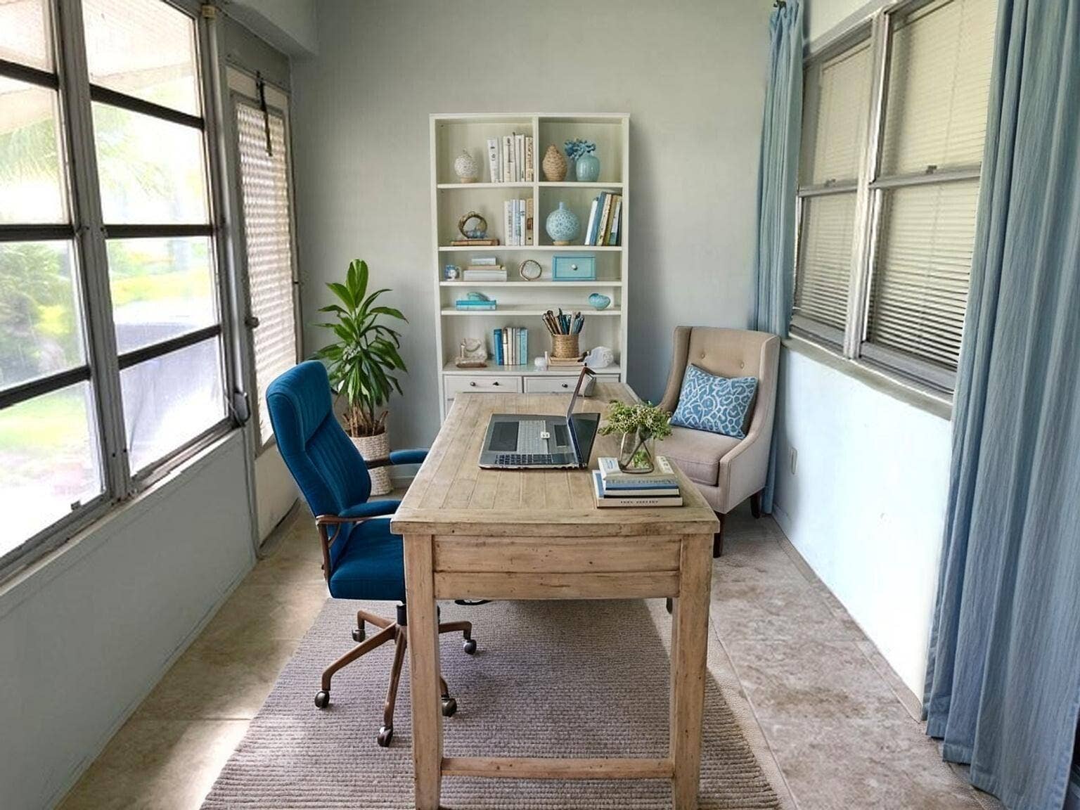 892 HIGH POINT Boulevard N, #B, Delray Beach, FL 33445 Enclosed-Florida-room-1 - Home Office -