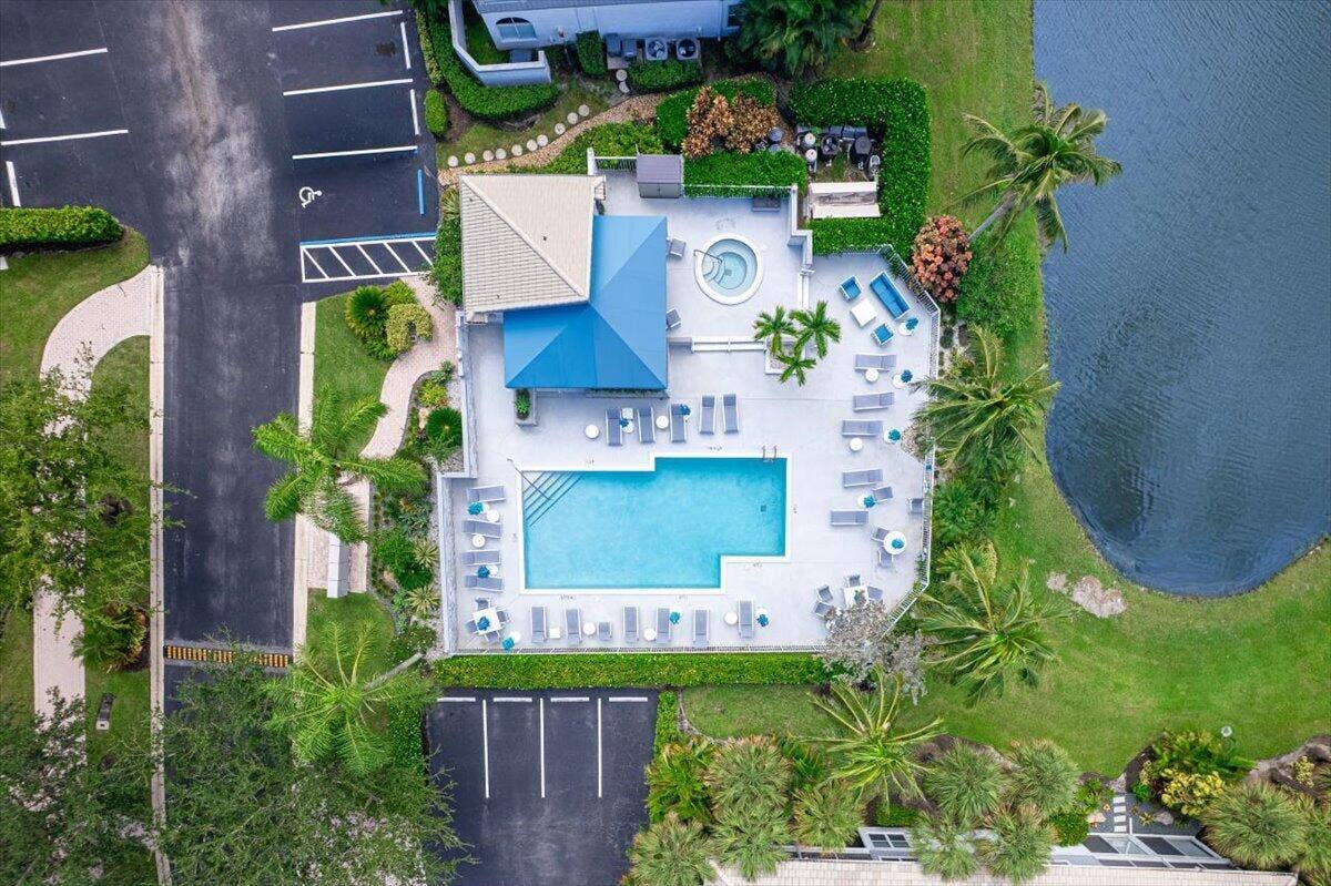 20220 Boca West Drive, #403, Boca Raton, FL 33434 17-Aerial-Local Pool