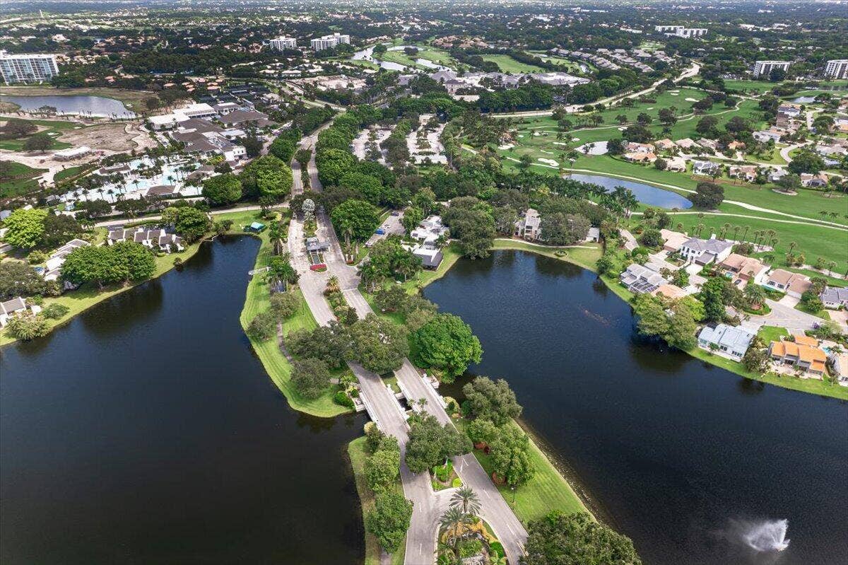 20220 Boca West Drive, #403, Boca Raton, FL 33434 11-Aerial-Community Entrance