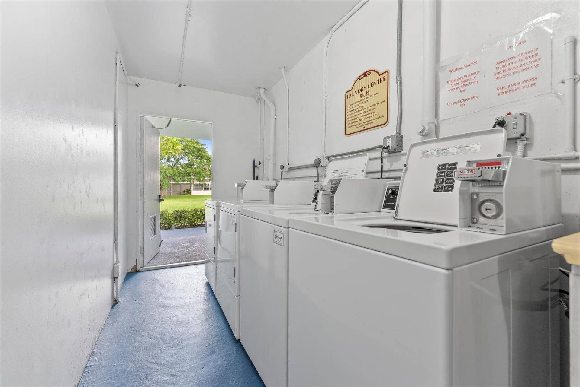 398 Tilford S, Deerfield Beach, FL 33442 Laundry room next door to the unit.