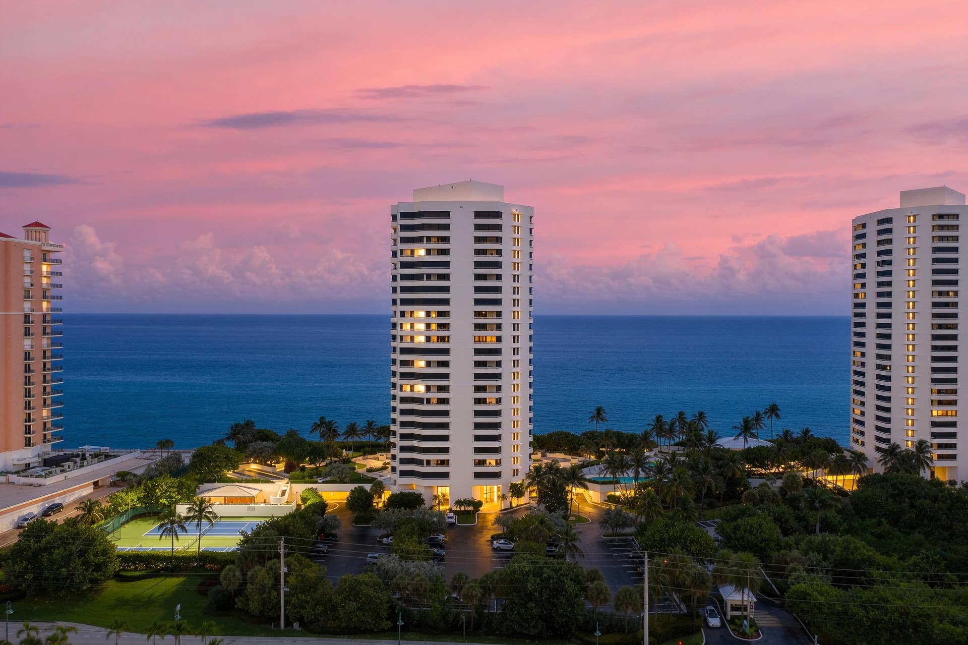 5080 N OCEAN Drive, #12C, Singer Island, FL 33404 Twilight
