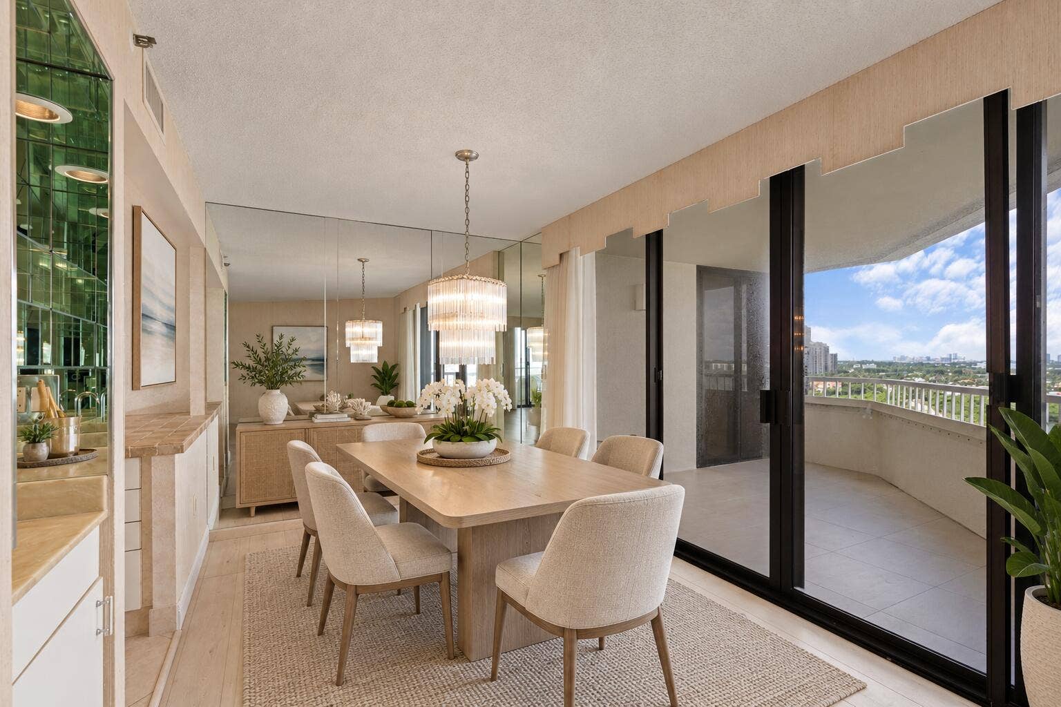 5080 N OCEAN Drive, #12C, Singer Island, FL 33404 Dining Room - Stage