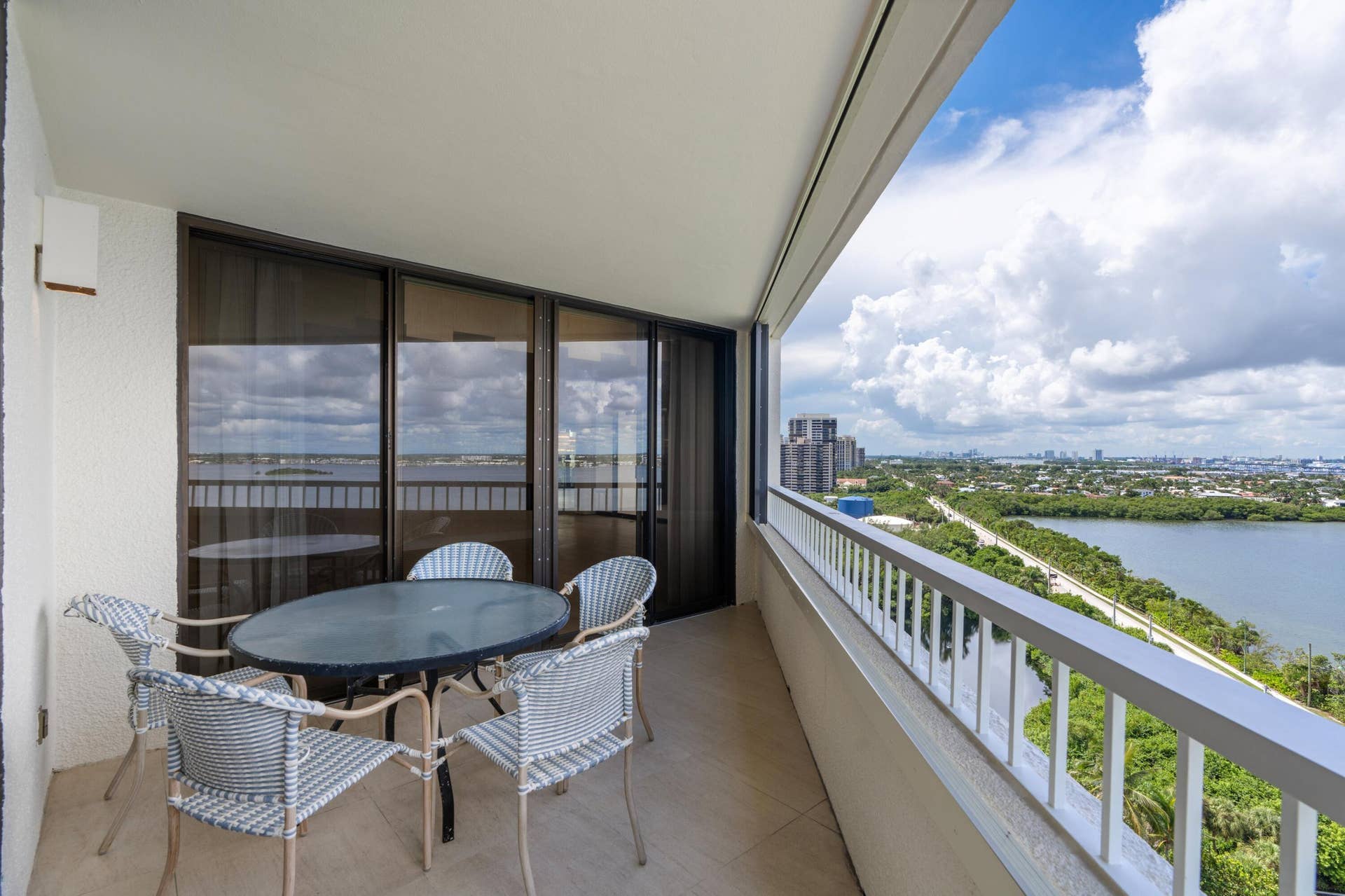 5080 N OCEAN Drive, #12C, Singer Island, FL 33404 Balcony View