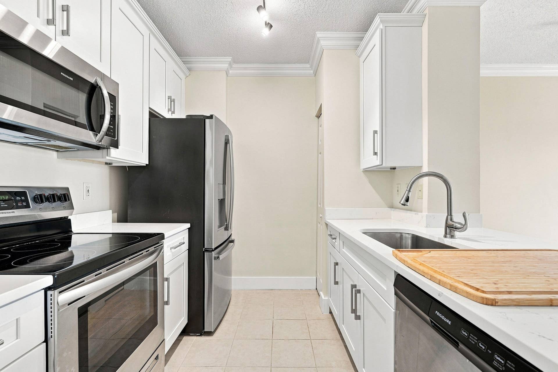All stainless steel appliances included. Extra pantry