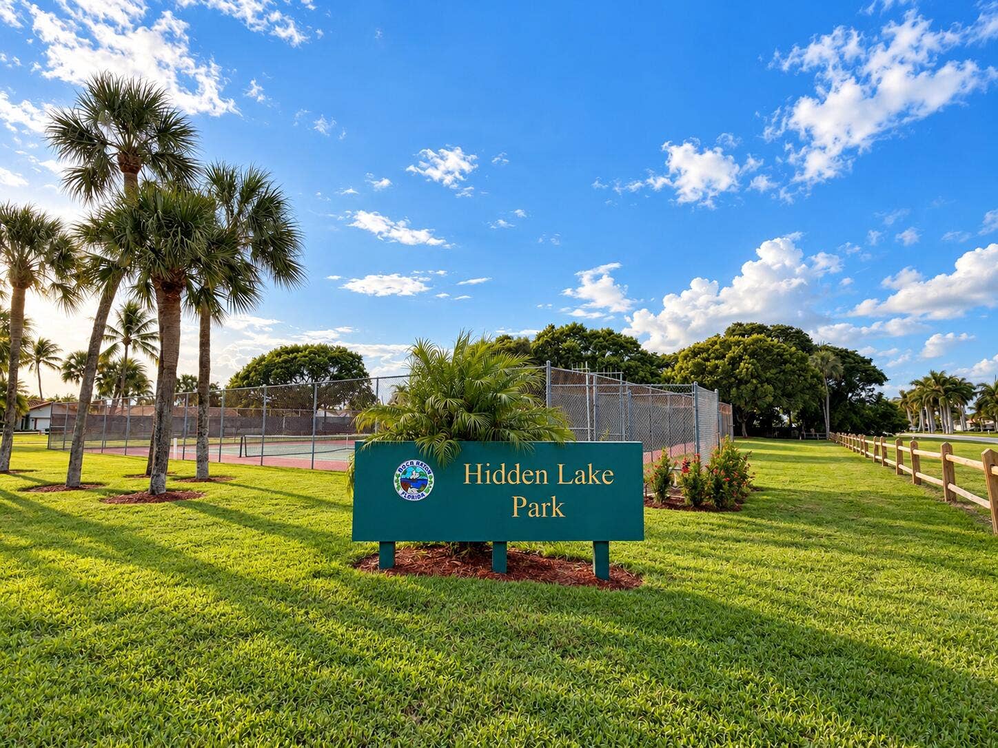 Hidden Lake Park Entrance