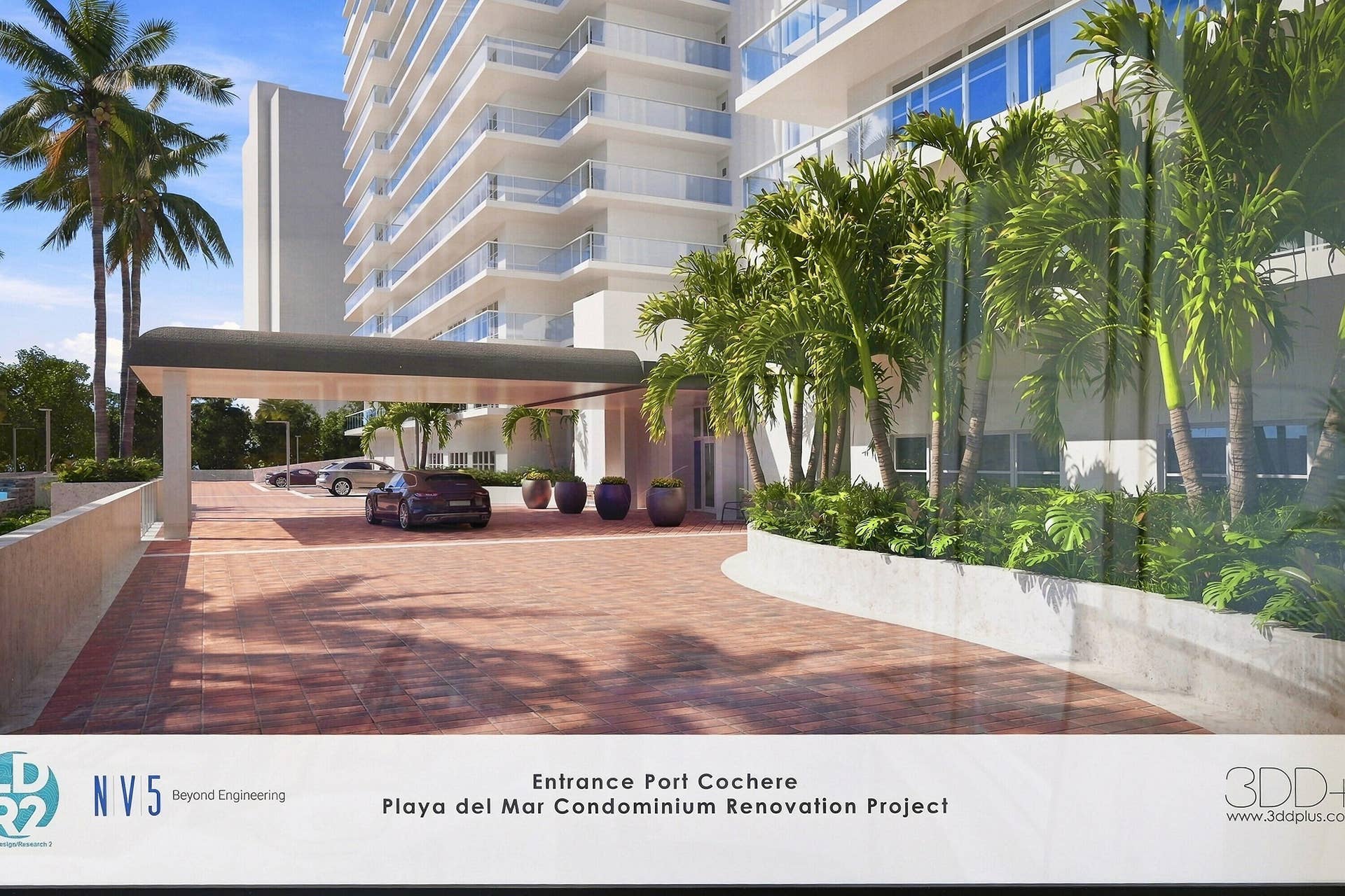This is a pictures of what it will look like after the construction