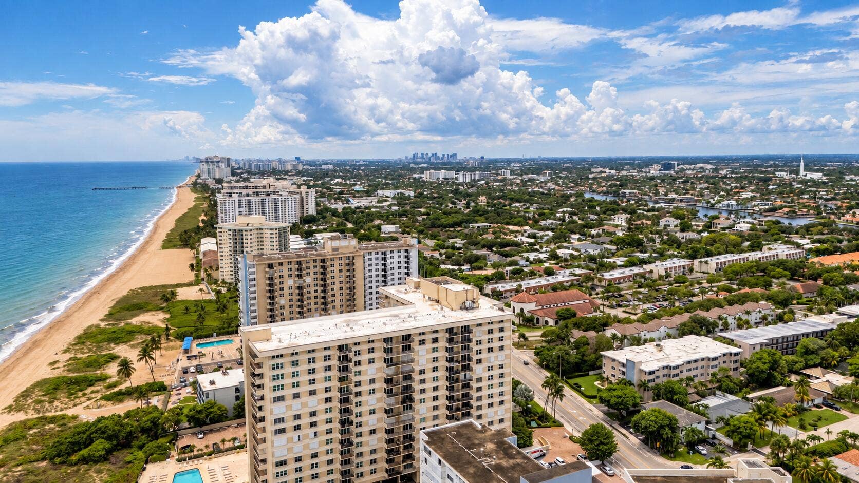 1800 S Ocean Boulevard, #1203, Pompano Beach, FL 33062 Aerial