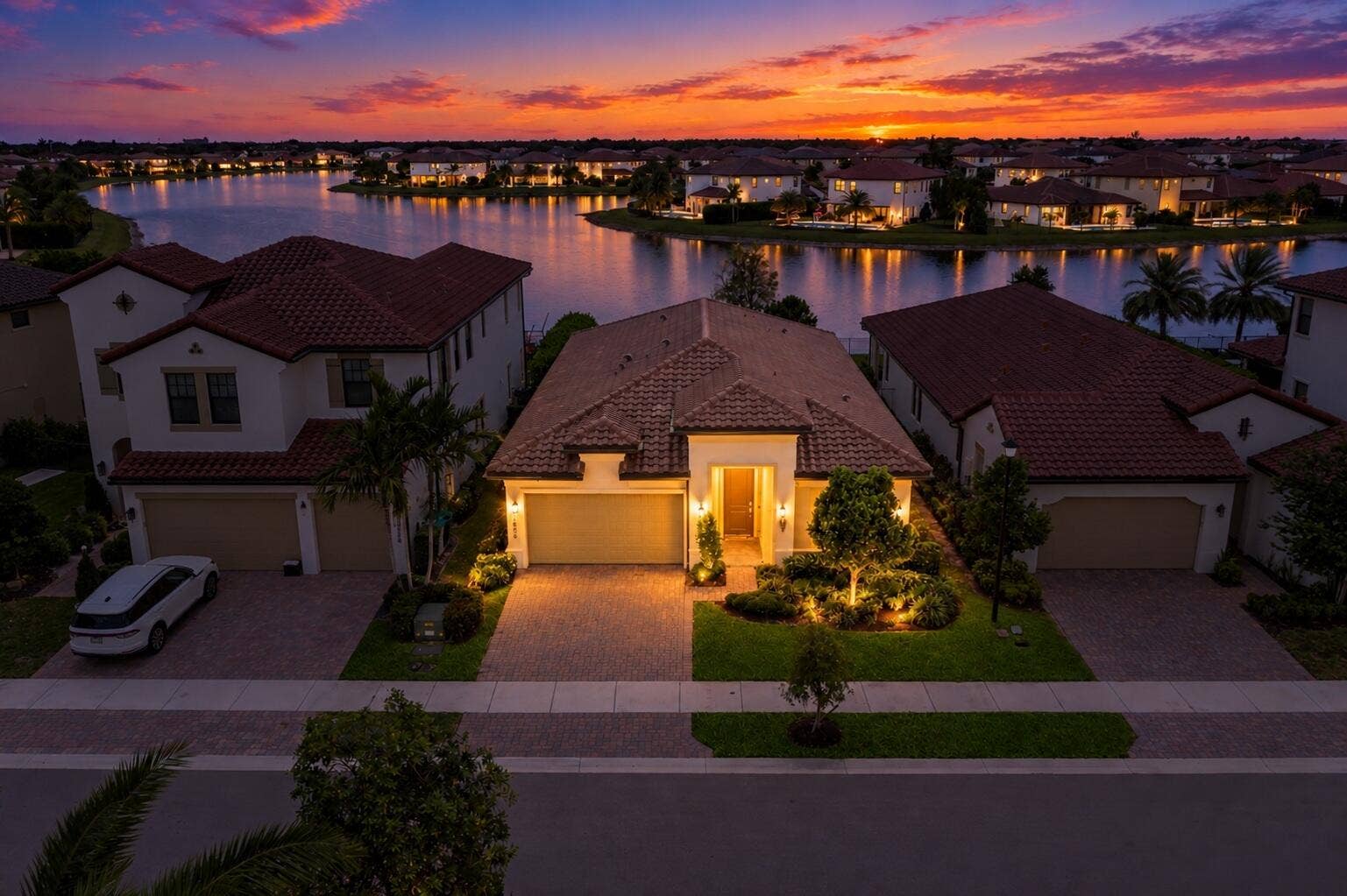 11850 N Baypoint Circle, Parkland, FL 33076 11850 night shot 6