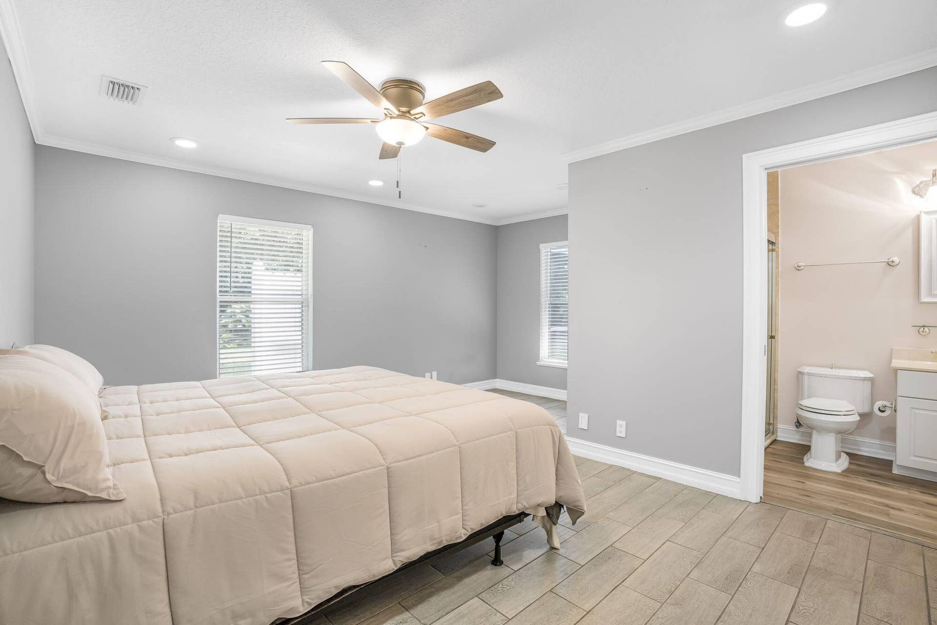 BEDROOM THREE WITH EN SUITE