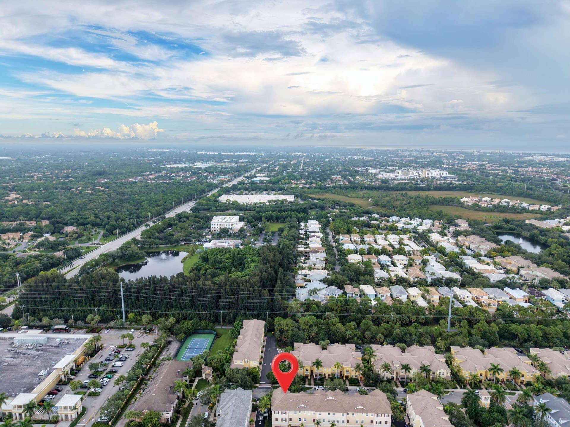 140 Seagrape Drive, #108, Jupiter, FL 33458 Panoramic to North