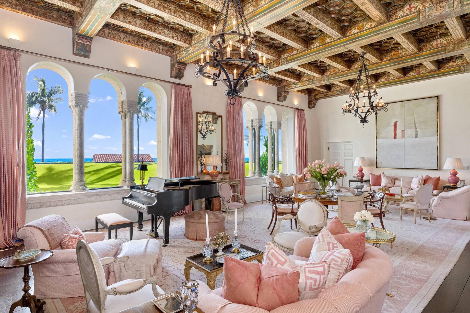 920 S Ocean Boulevard, Palm Beach, FL 33480 Formal Living