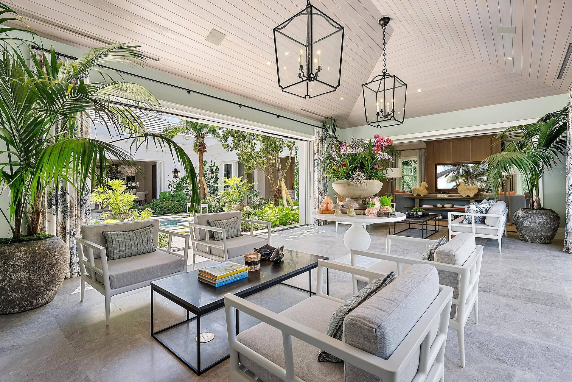 311 Polmer Park Road, Palm Beach, FL 33480 Covered Terrace