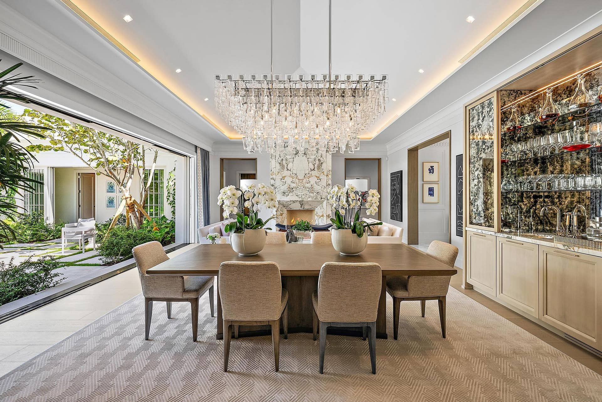 311 Polmer Park Road, Palm Beach, FL 33480 Dining Area