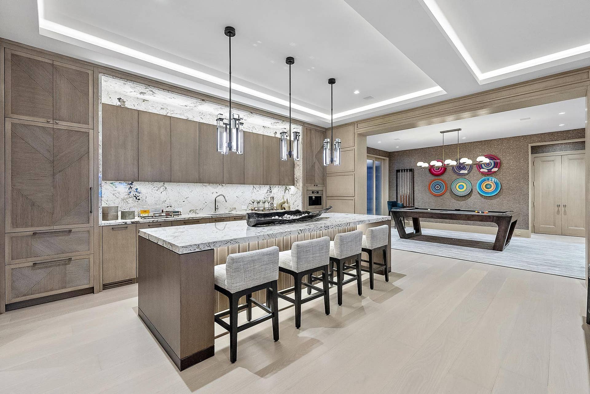 311 Polmer Park Road, Palm Beach, FL 33480 Lower Level Kitchen