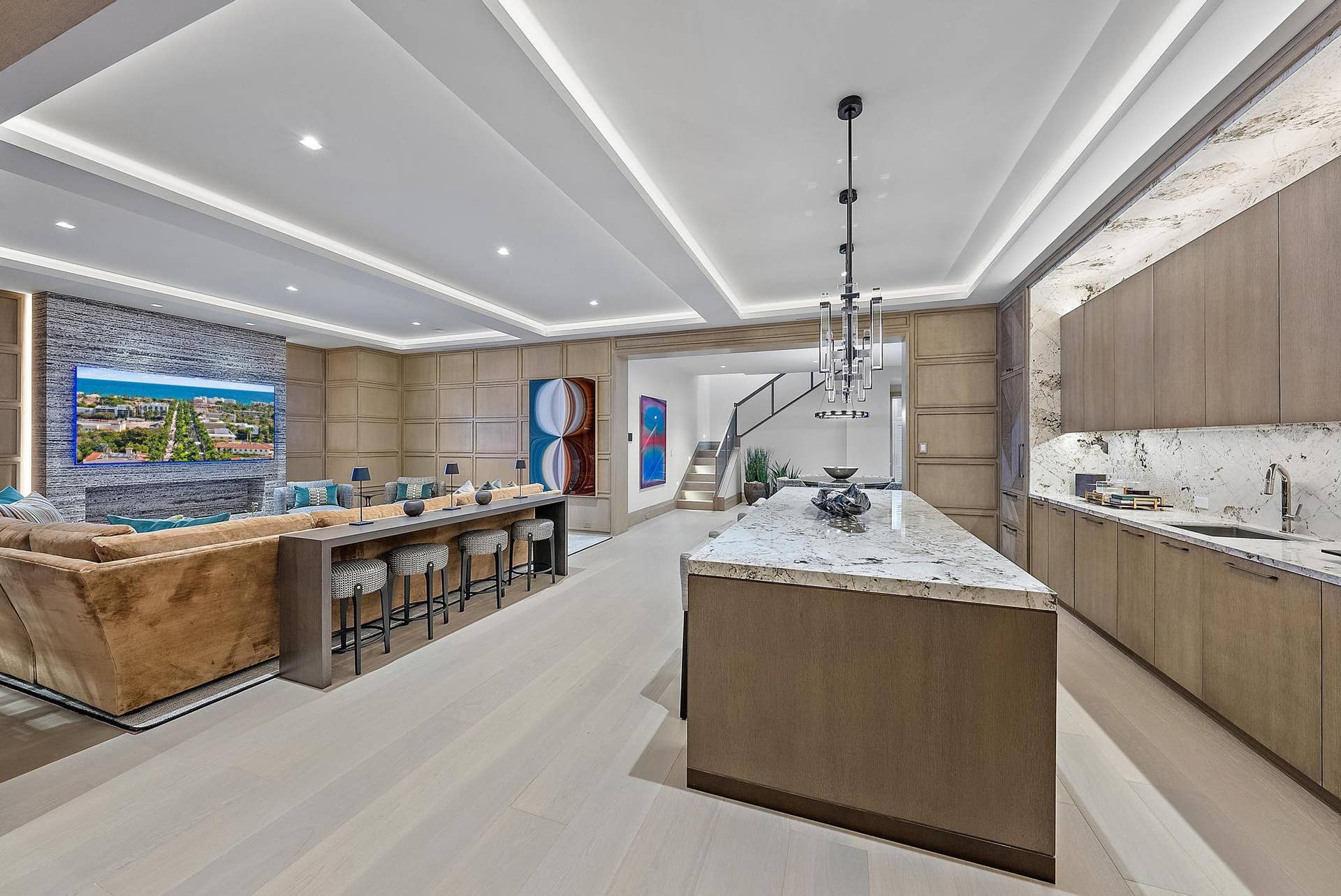 311 Polmer Park Road, Palm Beach, FL 33480 Lower Level Kitchen
