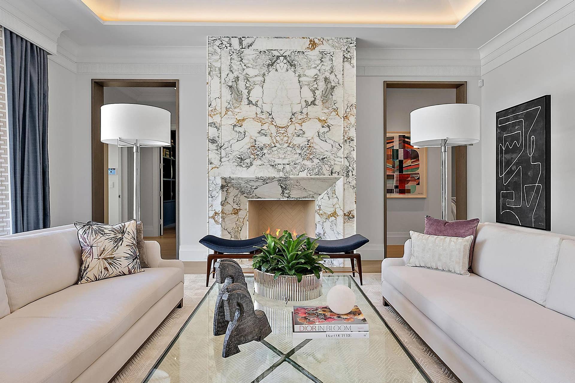 311 Polmer Park Road, Palm Beach, FL 33480 Living Room