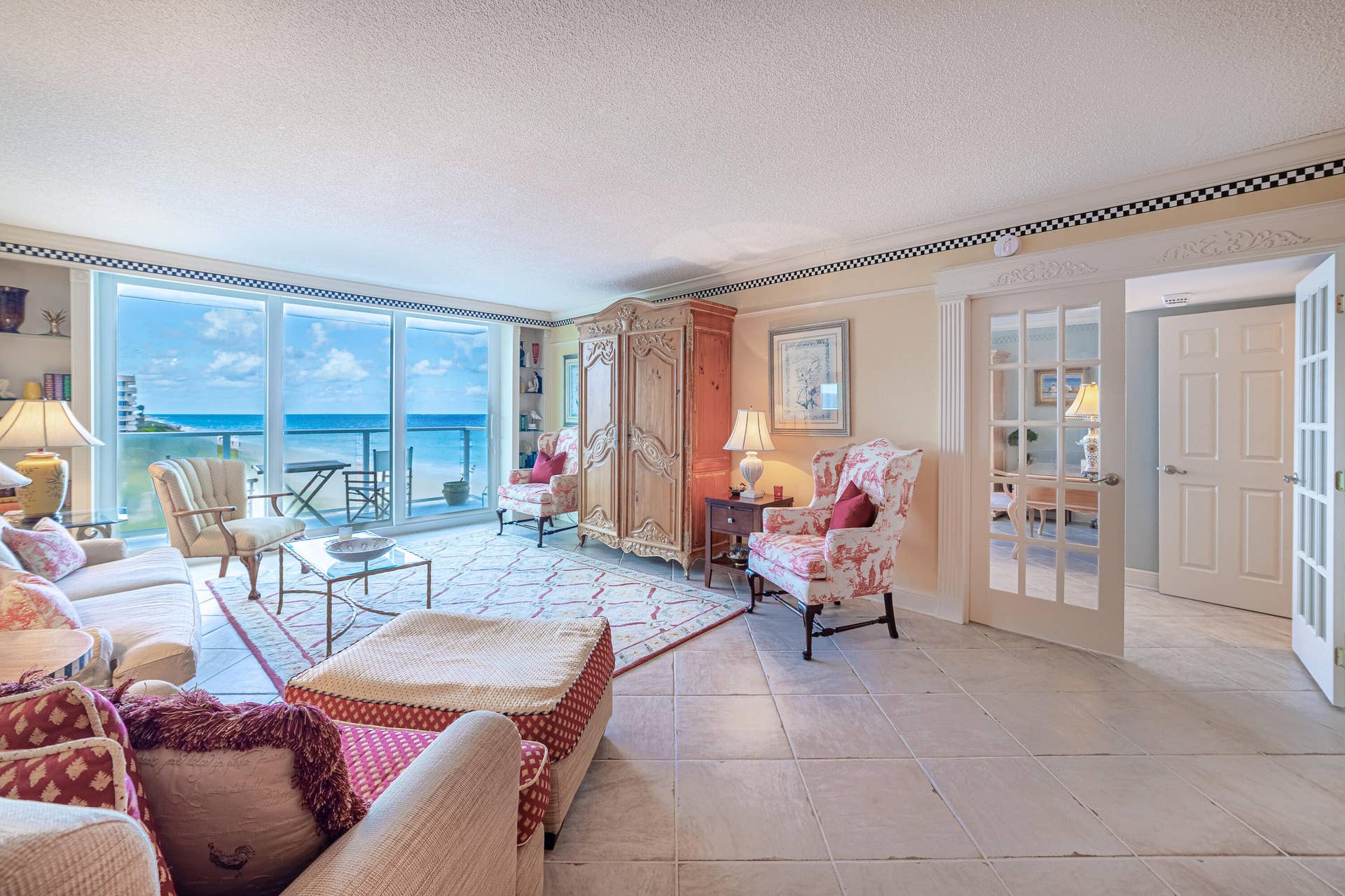 3450 S Ocean Boulevard, #408, Palm Beach, FL 33480 Living Room