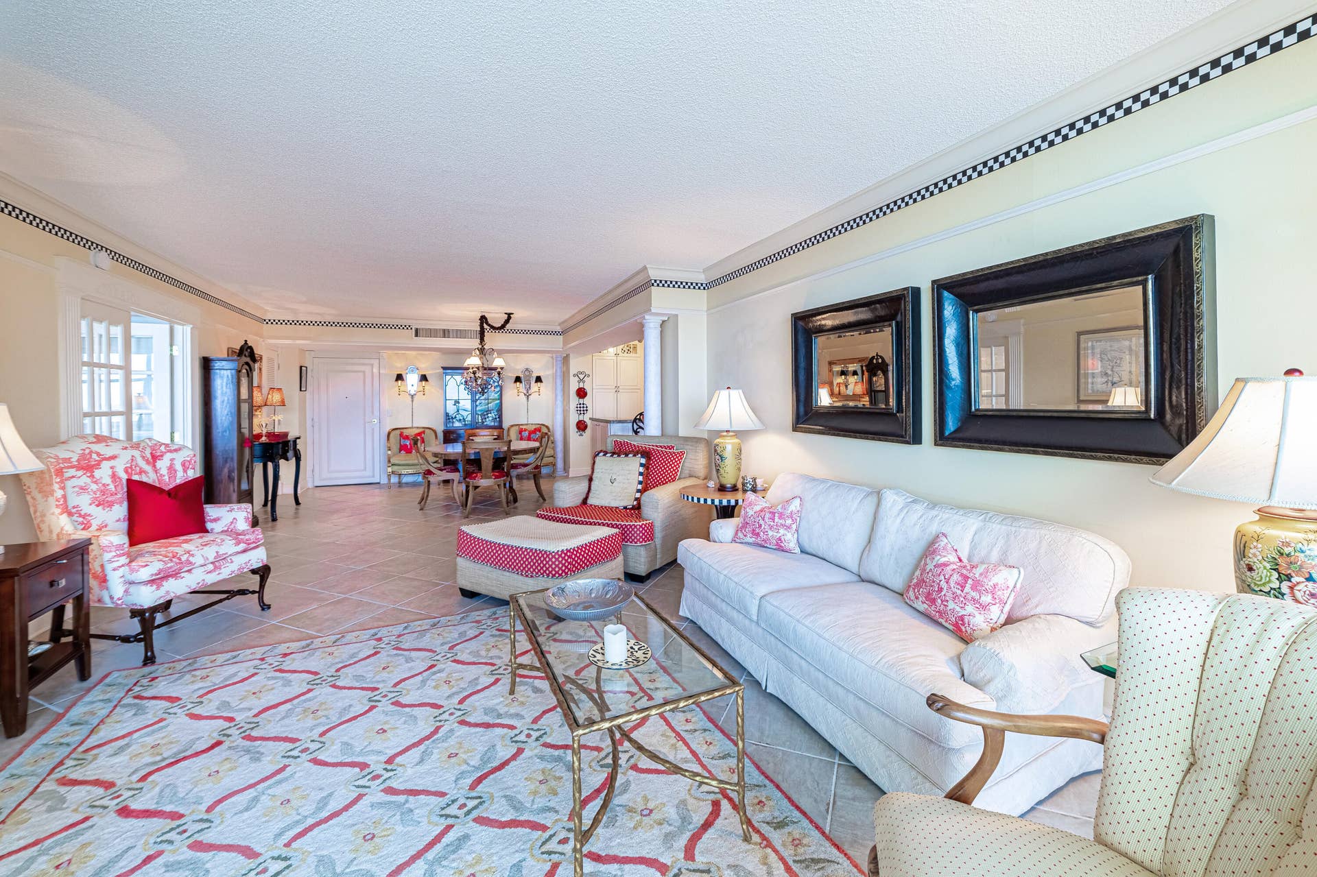 3450 S Ocean Boulevard, #408, Palm Beach, FL 33480 Living Room