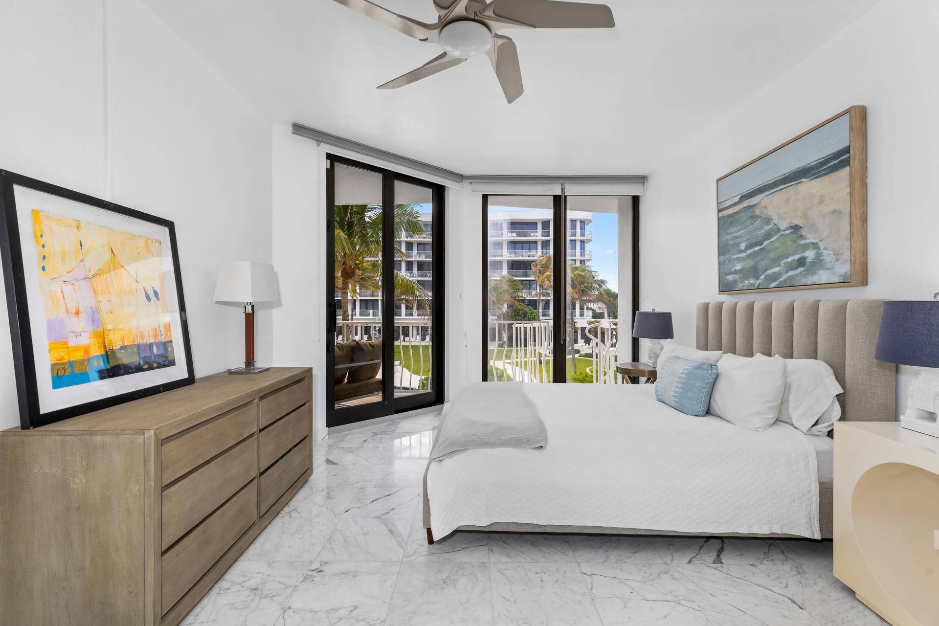 2000 S Ocean Boulevard, #107n, Palm Beach, FL 33480 Guest Bed