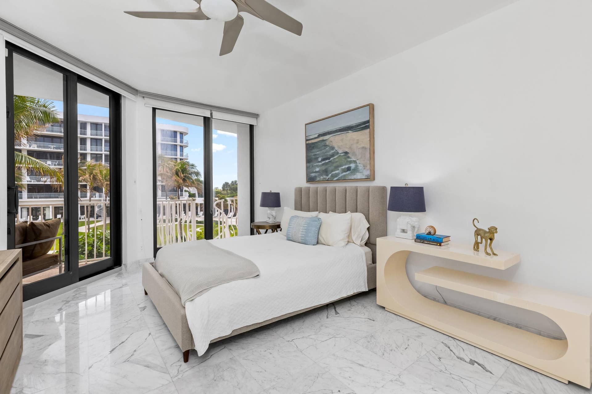 2000 S Ocean Boulevard, #107n, Palm Beach, FL 33480 Guest Bed