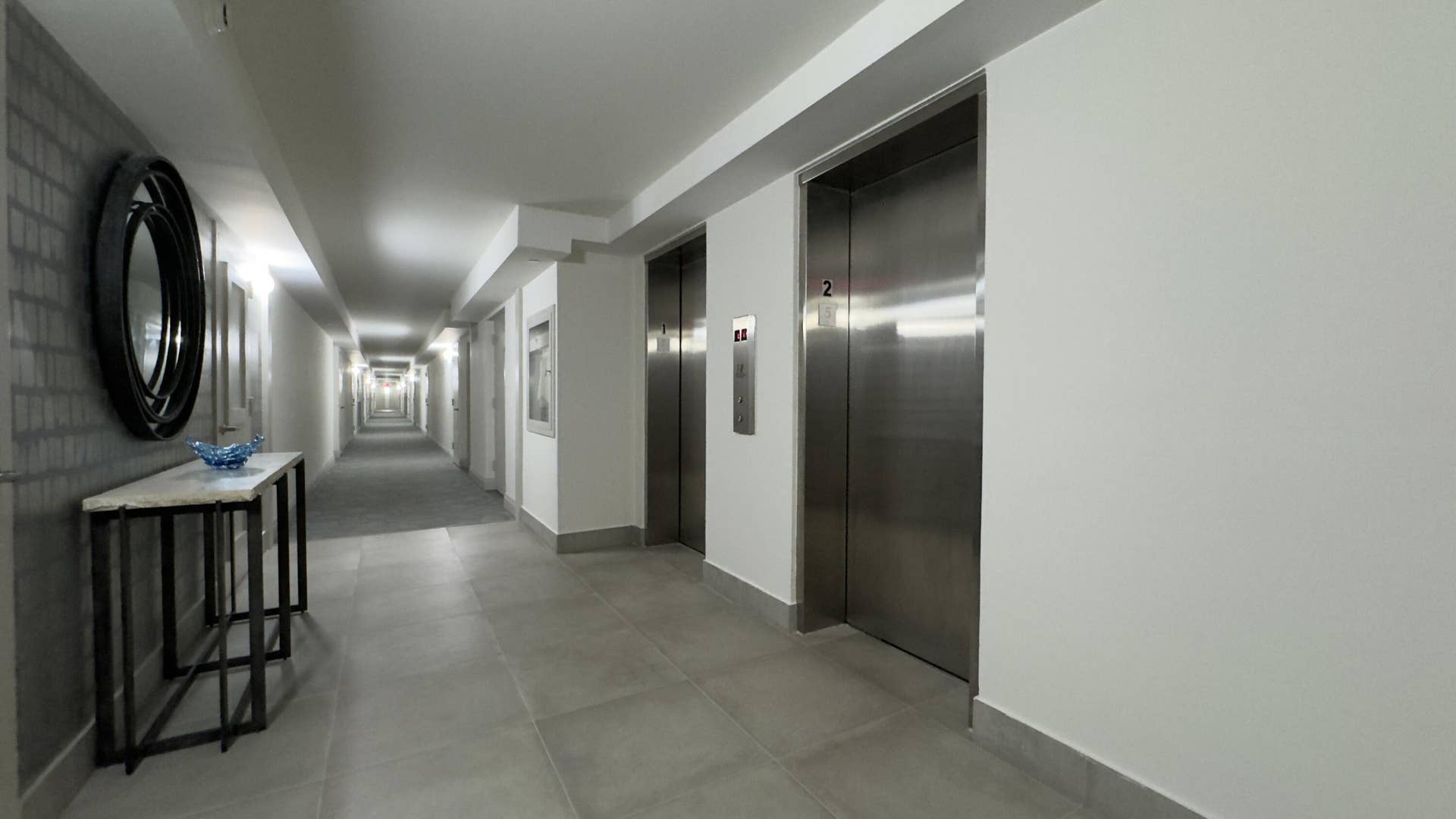 Elevator and Hallways