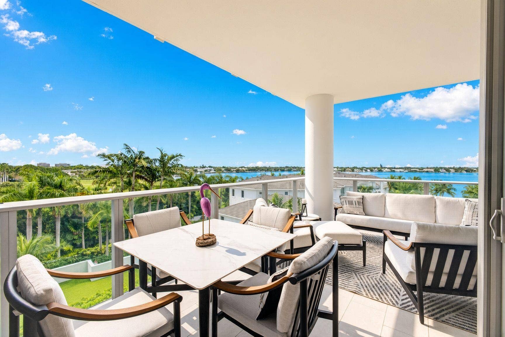 1 Water Club Way, #503, North Palm Beach, FL 33408 Enjoy the beautiful breezes while drinking your morning coffee while taking in this fabulous view...