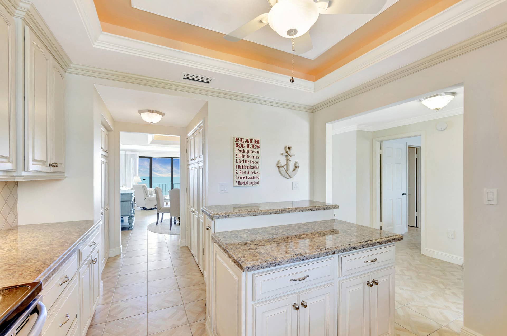 Ocean View from Kitchen