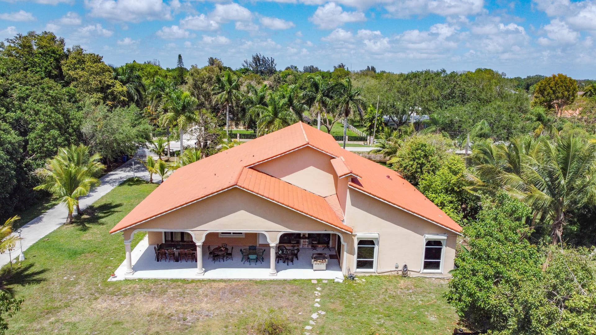 14630 LURAY Road, Southwest Ranches, FL 33330 Aerial Back