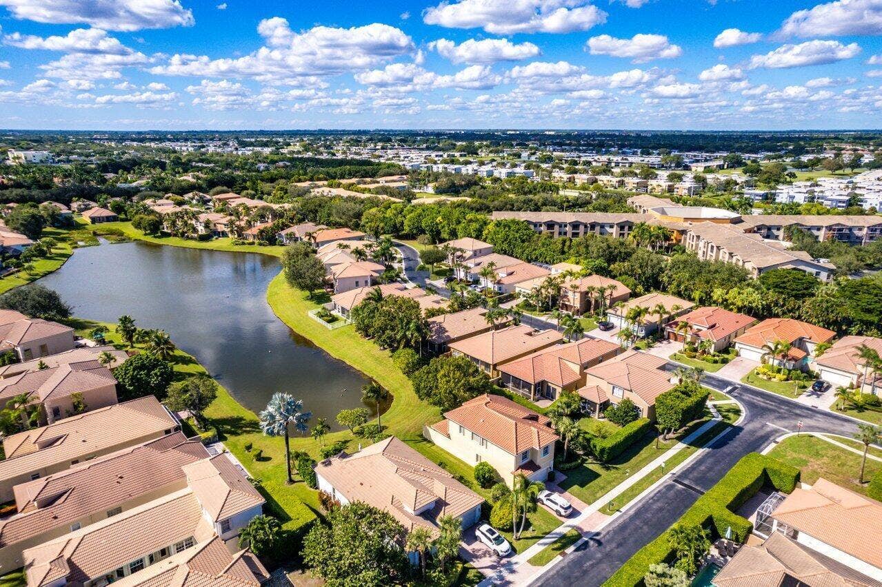 5540 VIA DE LA PLATA Circle, Delray Beach, Delray Beach, FL 33484 Community Aerial