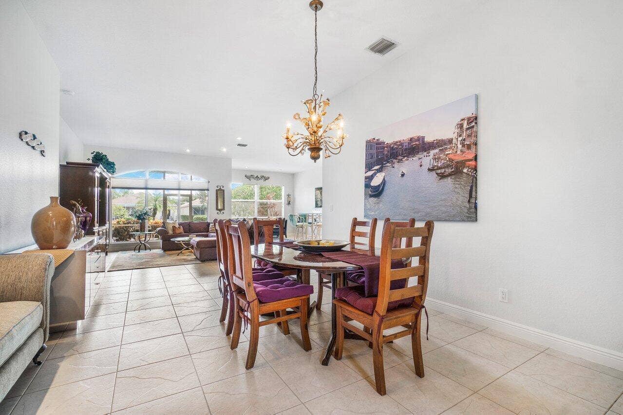 5540 VIA DE LA PLATA Circle, Delray Beach, Delray Beach, FL 33484 Dining From Entry