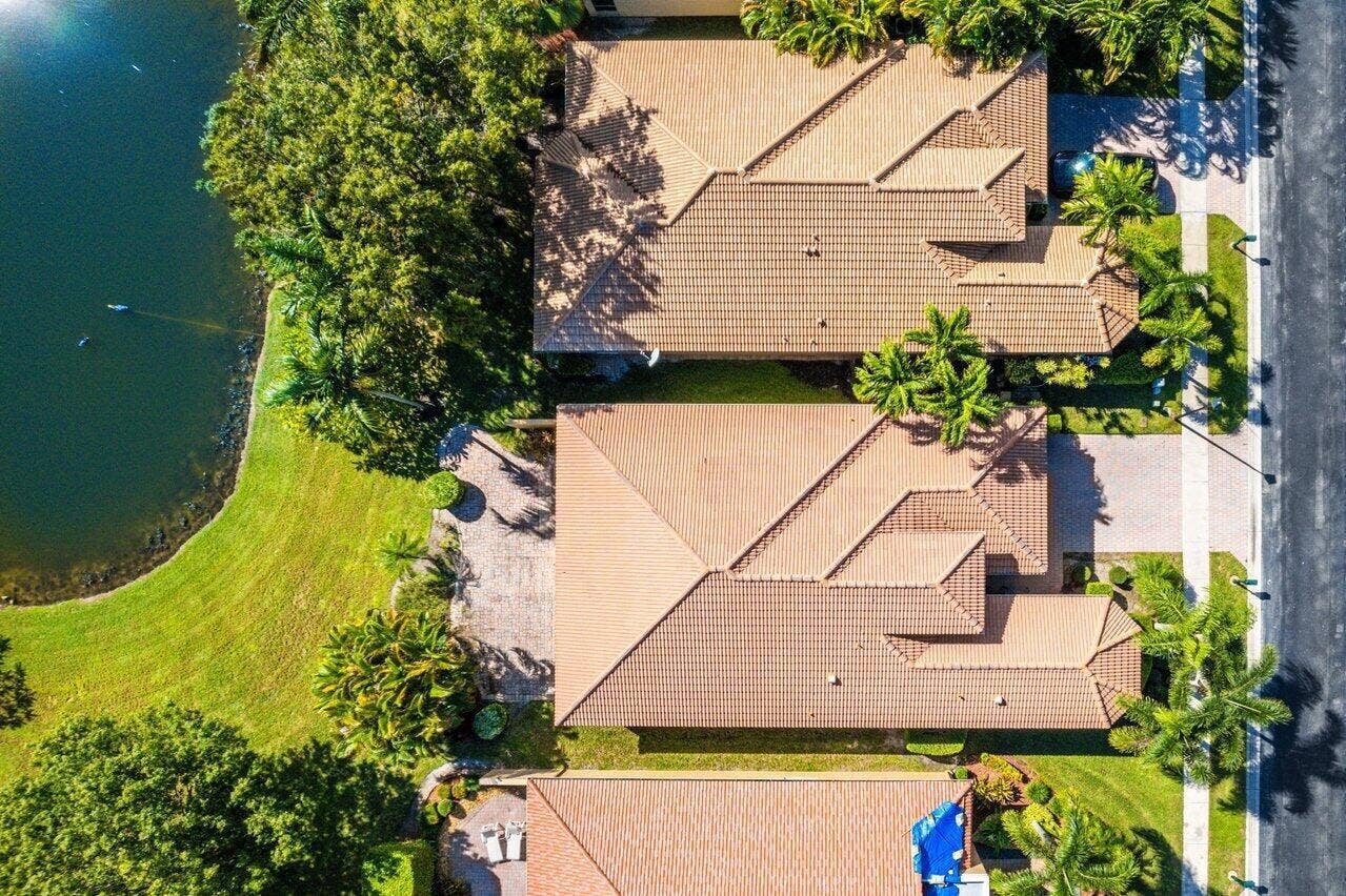 5540 VIA DE LA PLATA Circle, Delray Beach, Delray Beach, FL 33484 Aerial Overhead