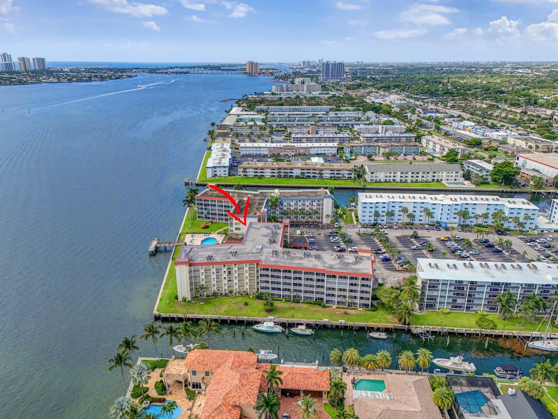 105 Paradise Harbour Boulevard, #501, North Palm Beach, FL 33408 Aerial