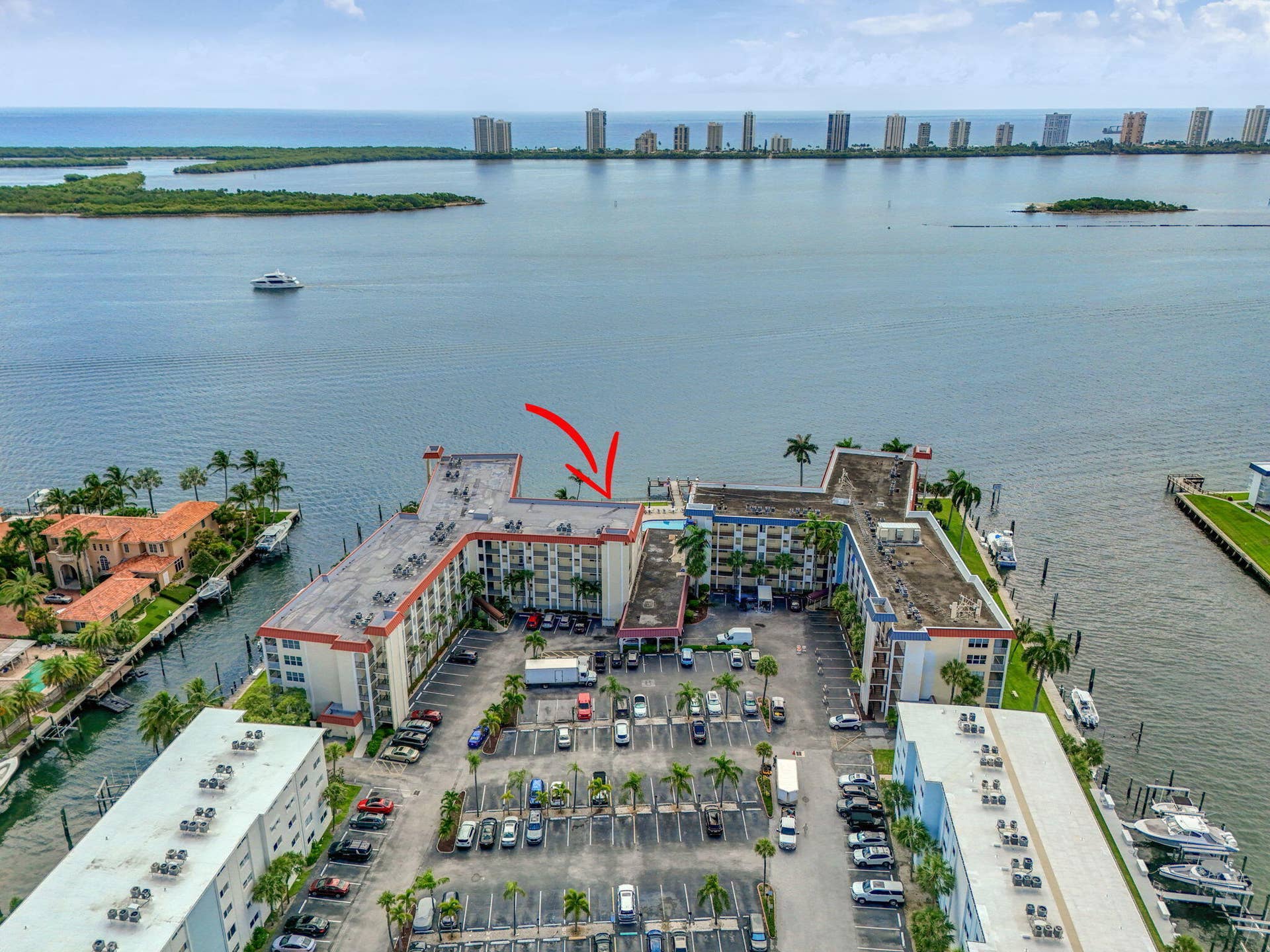 105 Paradise Harbour Boulevard, #501, North Palm Beach, FL 33408 Aerial